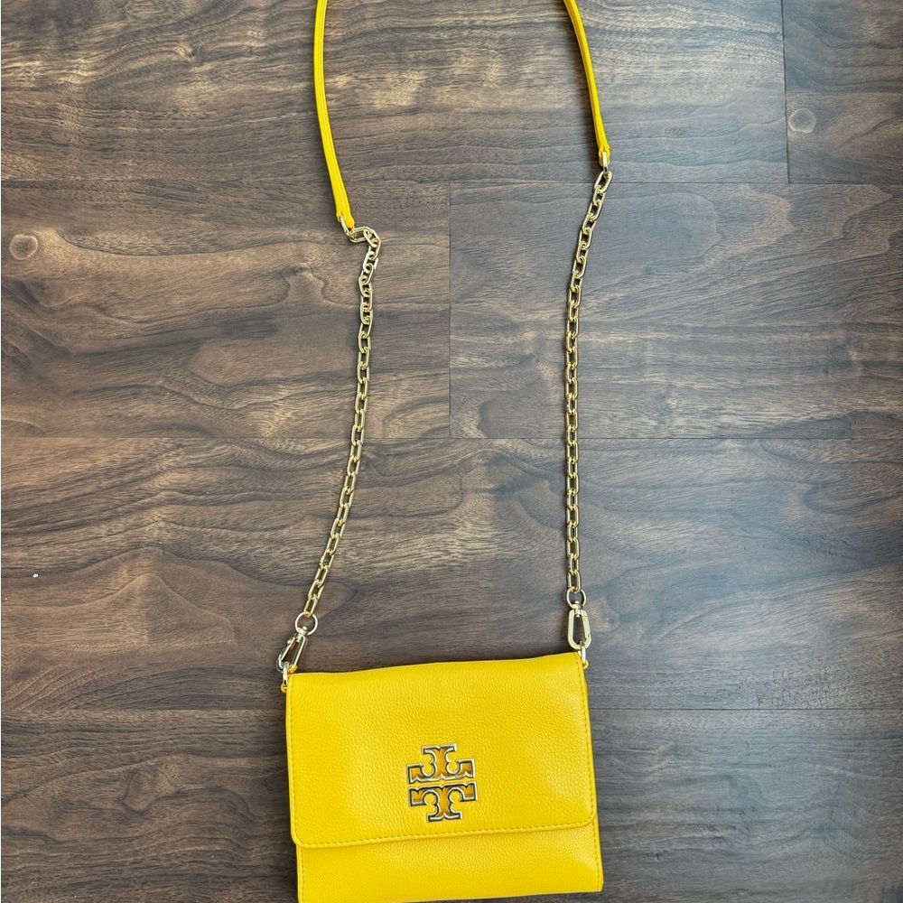 Tory Burch Yellow Crossbody Bag
